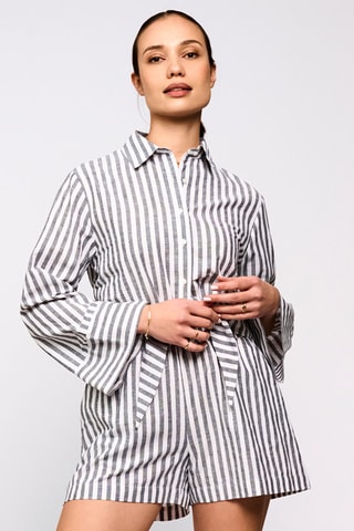 Oversized top - Wit
