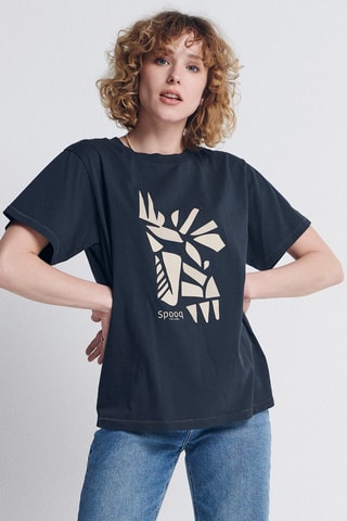 T-shirt - Zwart