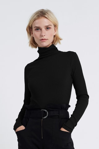 Ondertrui Slim Fit - Zwart
