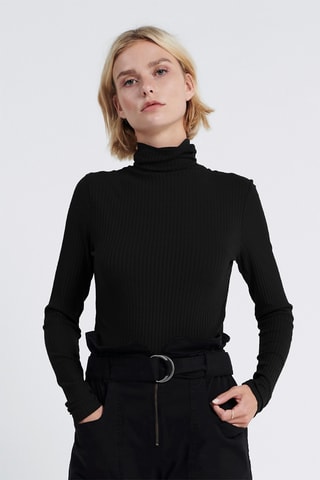 Ondertrui Slim Fit - Zwart