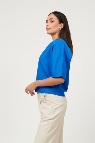Top - Blauw