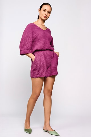 Oversized top - Fuchsia