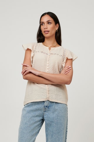 Top sans manches - Beige