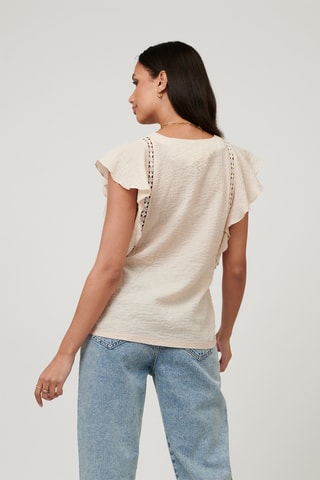 Top sans manches - Beige
