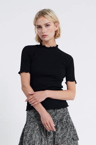 Top regular - Noir