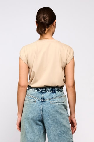 Top sans manches - Beige