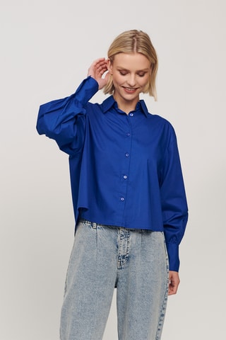Top - Blauw