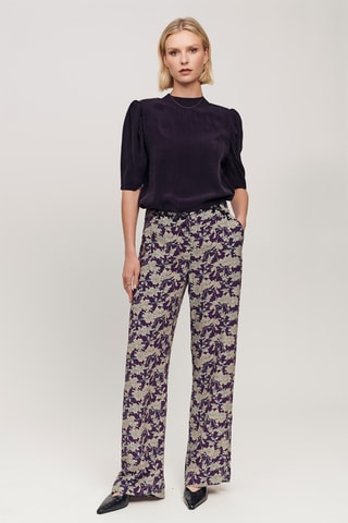 Broek Flare Cut - Paars
