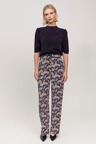 Broek Flare Cut - Paars