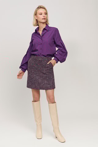 Top Regular Fit - Paars
