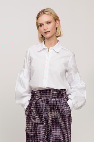 Top Regular Fit - Wit