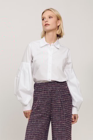Top Regular Fit - Wit