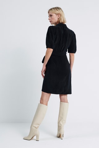 Robe portefeuille - Noir