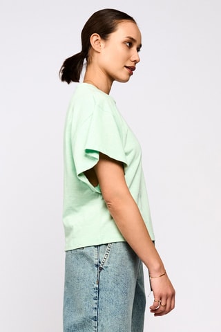 Top en coton biologique - Vert clair