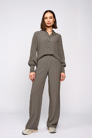 Broek Flare Cut - Zwart