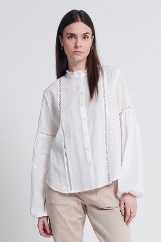 Oversized top - Ecru
