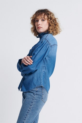 Top - Blauw