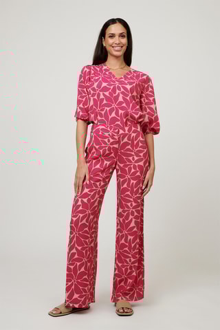 Broek Flare Cut - Roze