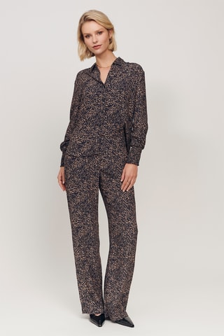 Broek Flare Cut - Zwart