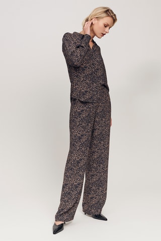 Broek Flare Cut - Zwart