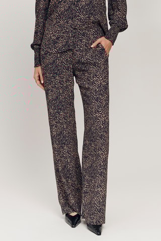 Broek Flare Cut - Zwart