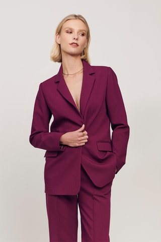 Blazer - Bordeauxrood