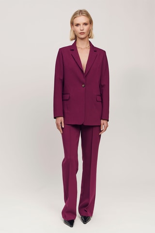 Blazer - Bordeauxrood