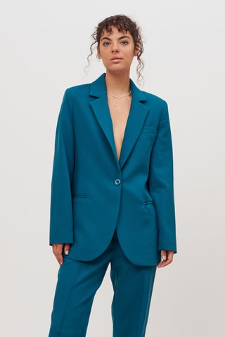Blazer - Pauwblauw