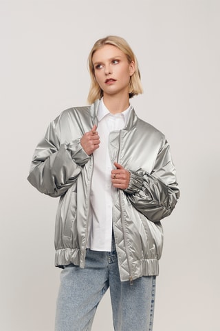 Oversized Jack - Zilverkleurig