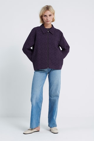 Oversized Jasje - Paars