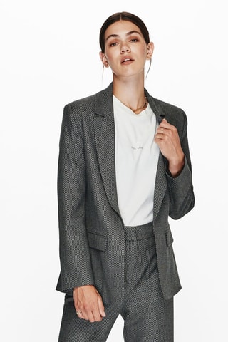 Oversized Blazer - Grijs