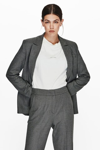 Oversized Blazer - Grijs
