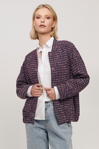 Oversized Jasje - Paars