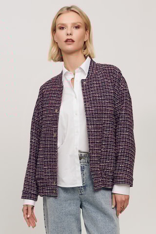 Oversized Jasje - Paars