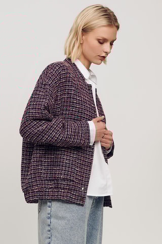 Oversized Jasje - Paars