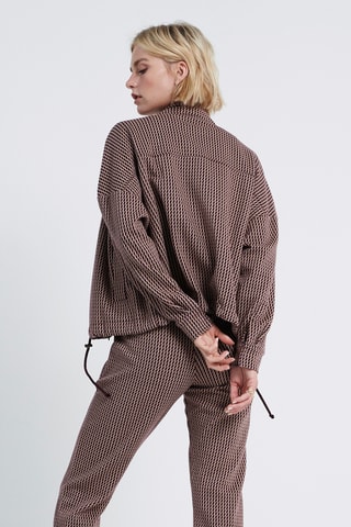 Oversized Jasje - Bordeauxrood