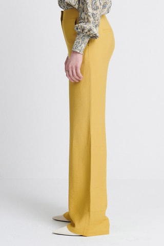 Broek Flare Cut - Geel