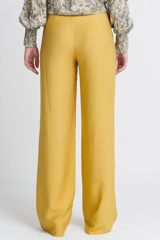 Broek Flare Cut - Geel