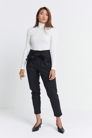 Broek Hoge Taille - Zwart