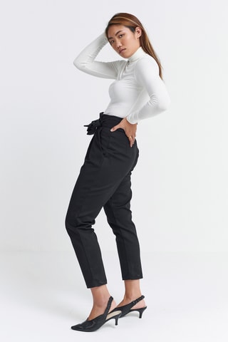 Broek Hoge Taille - Zwart