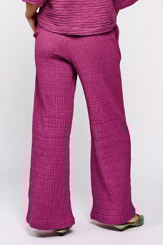 Broek Hoge Taille - Fuchsia