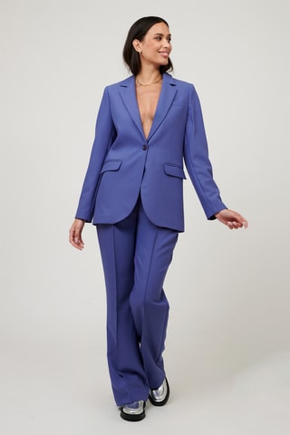 Broek Flare Cut - Blauwpaars
