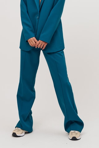 Rechte Broek - Pauwblauw