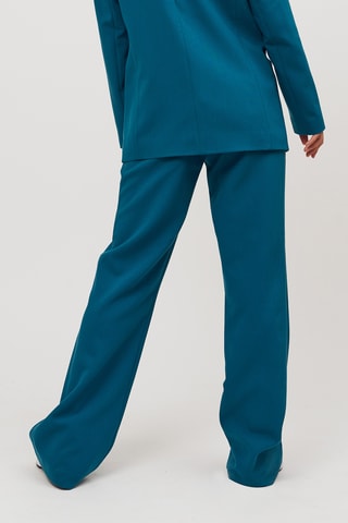 Rechte Broek - Pauwblauw