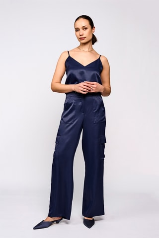 Rechte Broek - Marineblauw