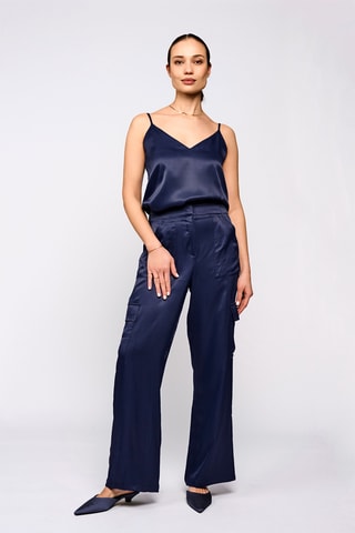 Rechte Broek - Marineblauw