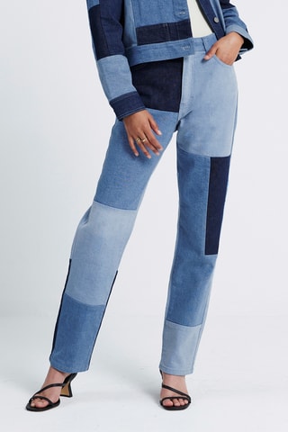 Rechte Broek - Blauw