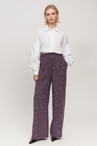 Broek Wide Legs - Paars