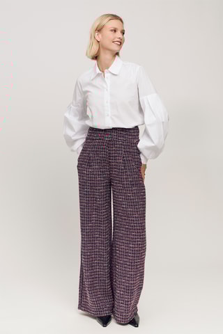 Broek Wide Legs - Paars