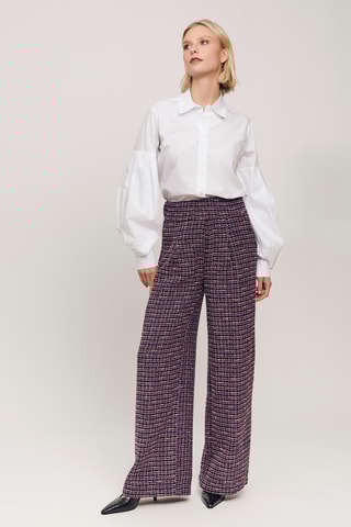 Broek Wide Legs - Paars